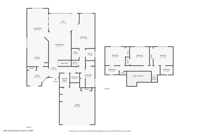$619,000 | 3033 Southeast Brierwood Place, Stuart, FL 34997