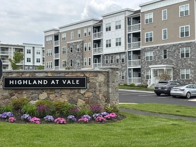 a sign that is in front of a building