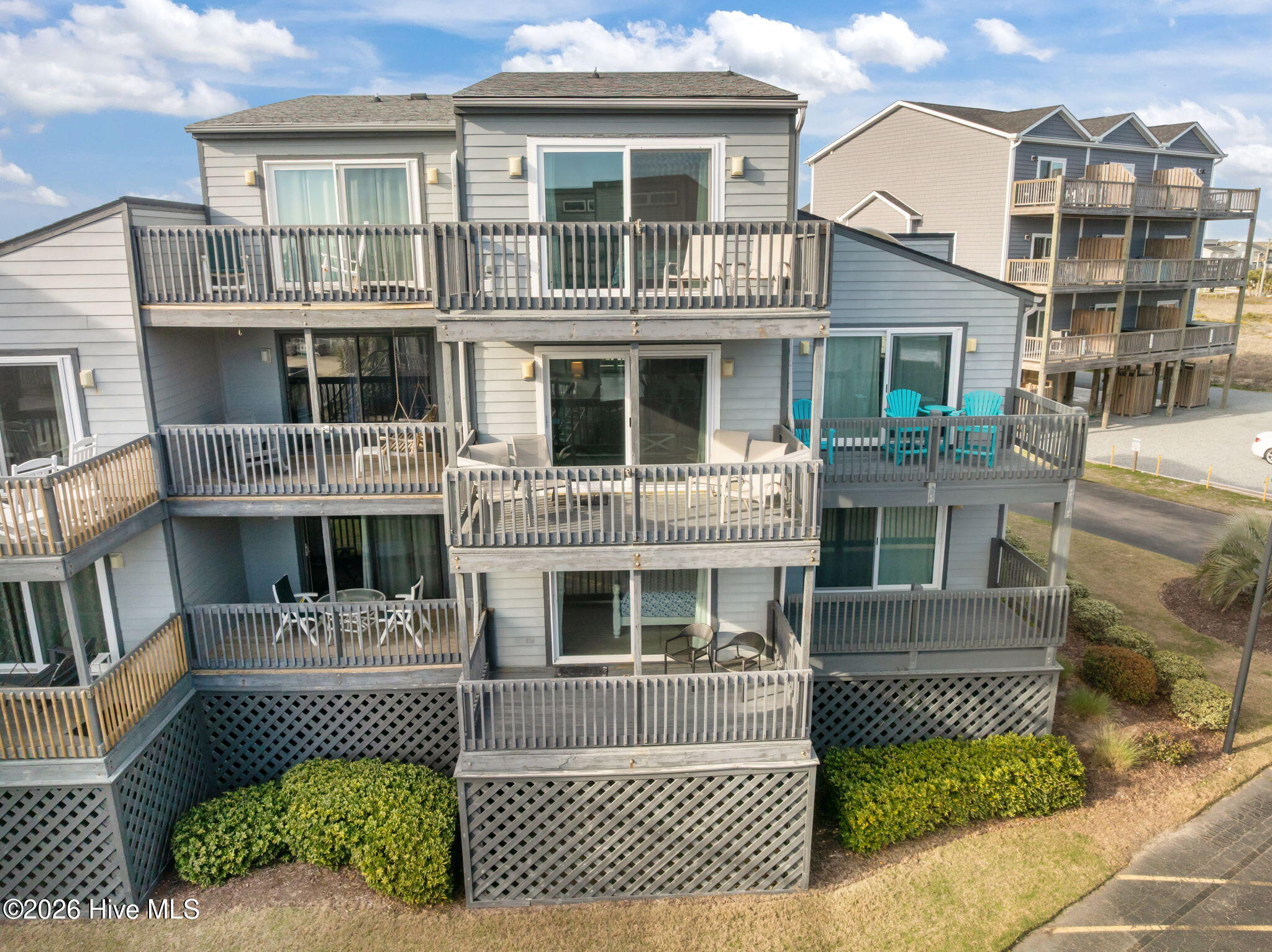 1928 New River Inlet Road, Unit 214 North Topsail Beach, NC 28460 - Photo 43 of 50 Rear Balconies