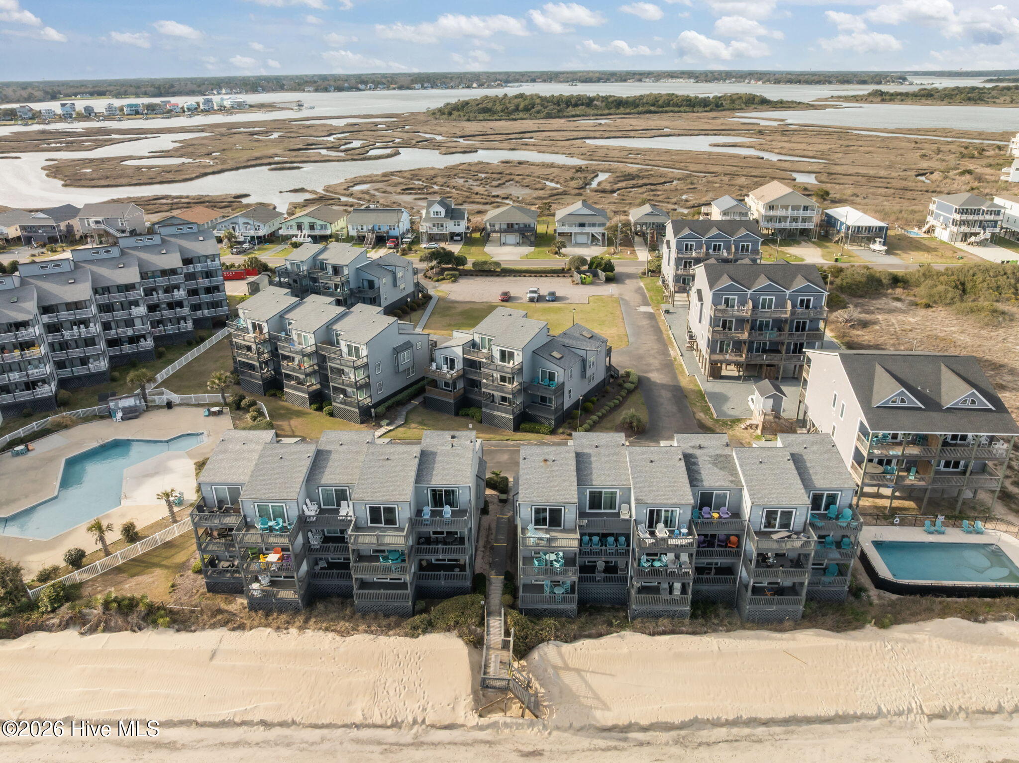 1928 New River Inlet Road, Unit 214 North Topsail Beach, NC 28460 - Photo 47 of 50 Overhead