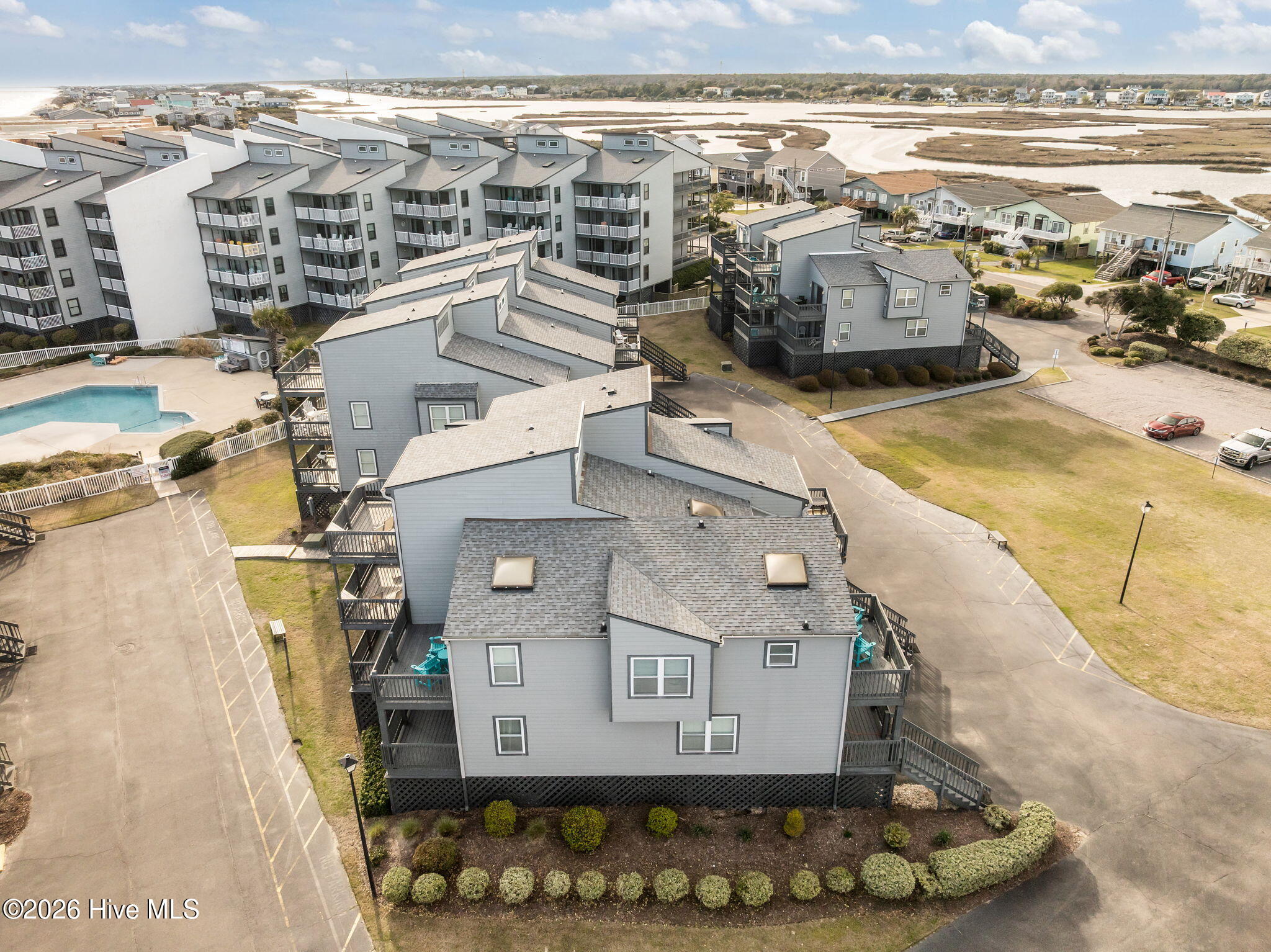 1928 New River Inlet Road, Unit 214 North Topsail Beach, NC 28460 - Photo 48 of 50 Overhead