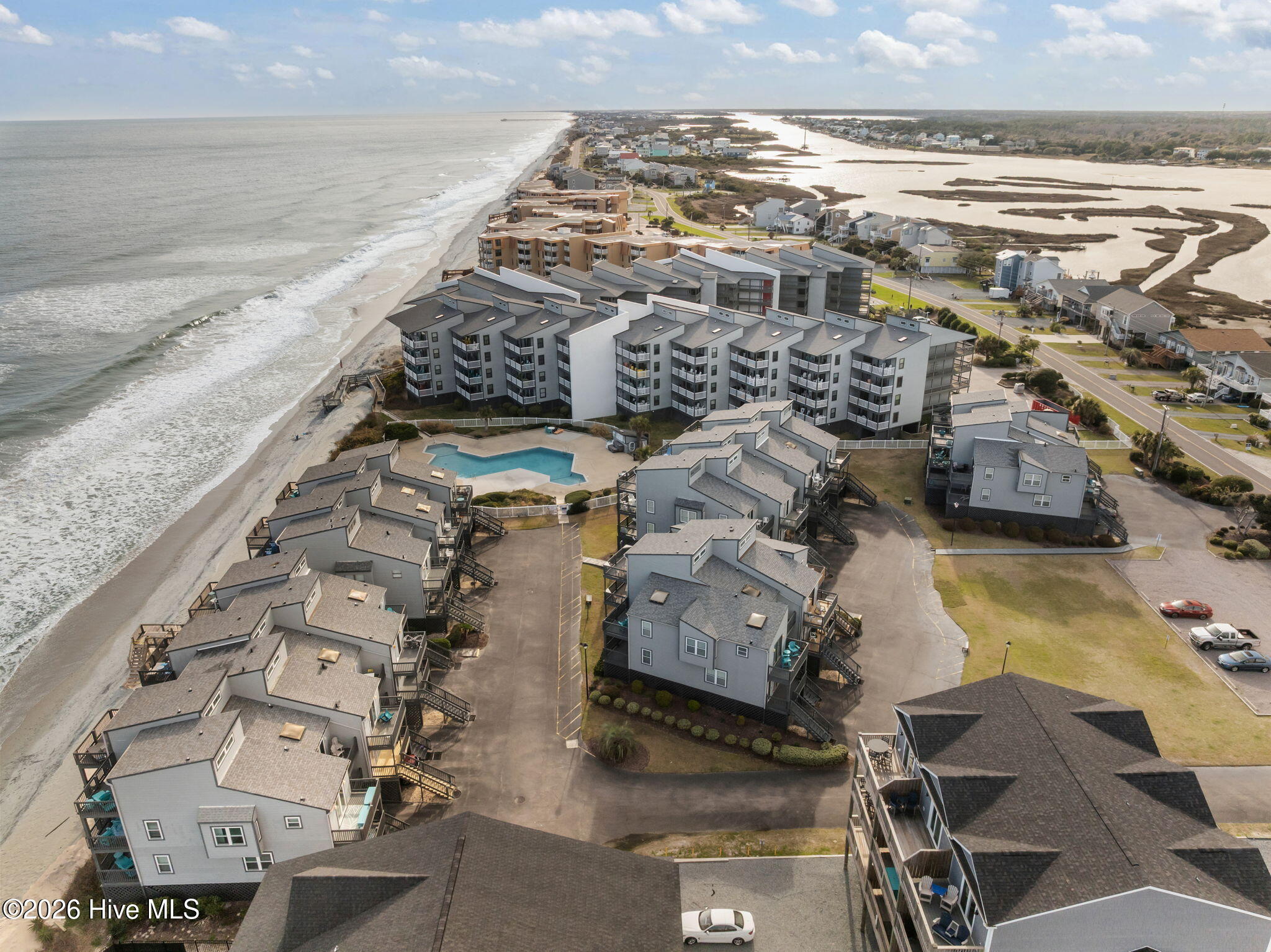 1928 New River Inlet Road, Unit 214 North Topsail Beach, NC 28460 - Photo 49 of 50 Overhead