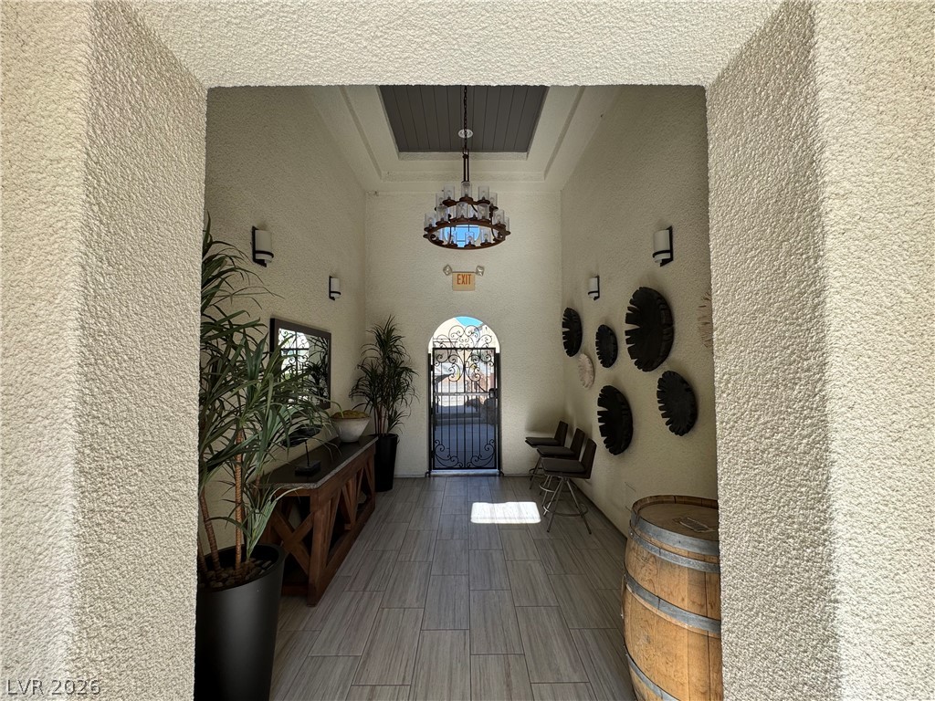 2555 Hampton Road, Unit 4205 Henderson, NV 89052 - Photo 47 of 52 This inviting entry features elegant flooring and lighting, creating a warm welcome.
