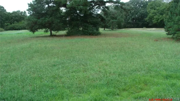 a view of a green yard