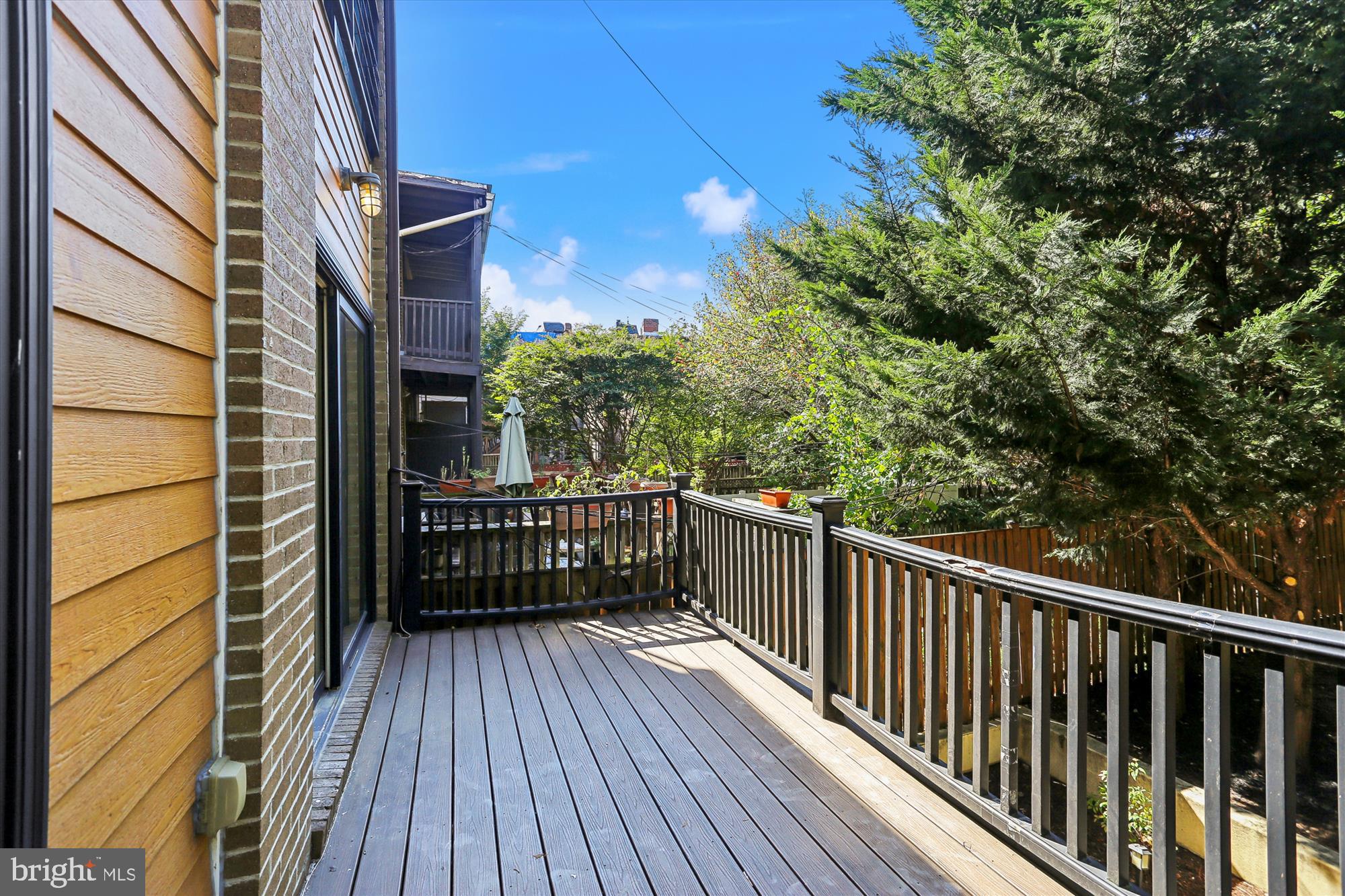3222 13th Street Northwest, Unit 2 Washington, DC 20010 - Photo 17 of 52 a view of balcony with wooden floor