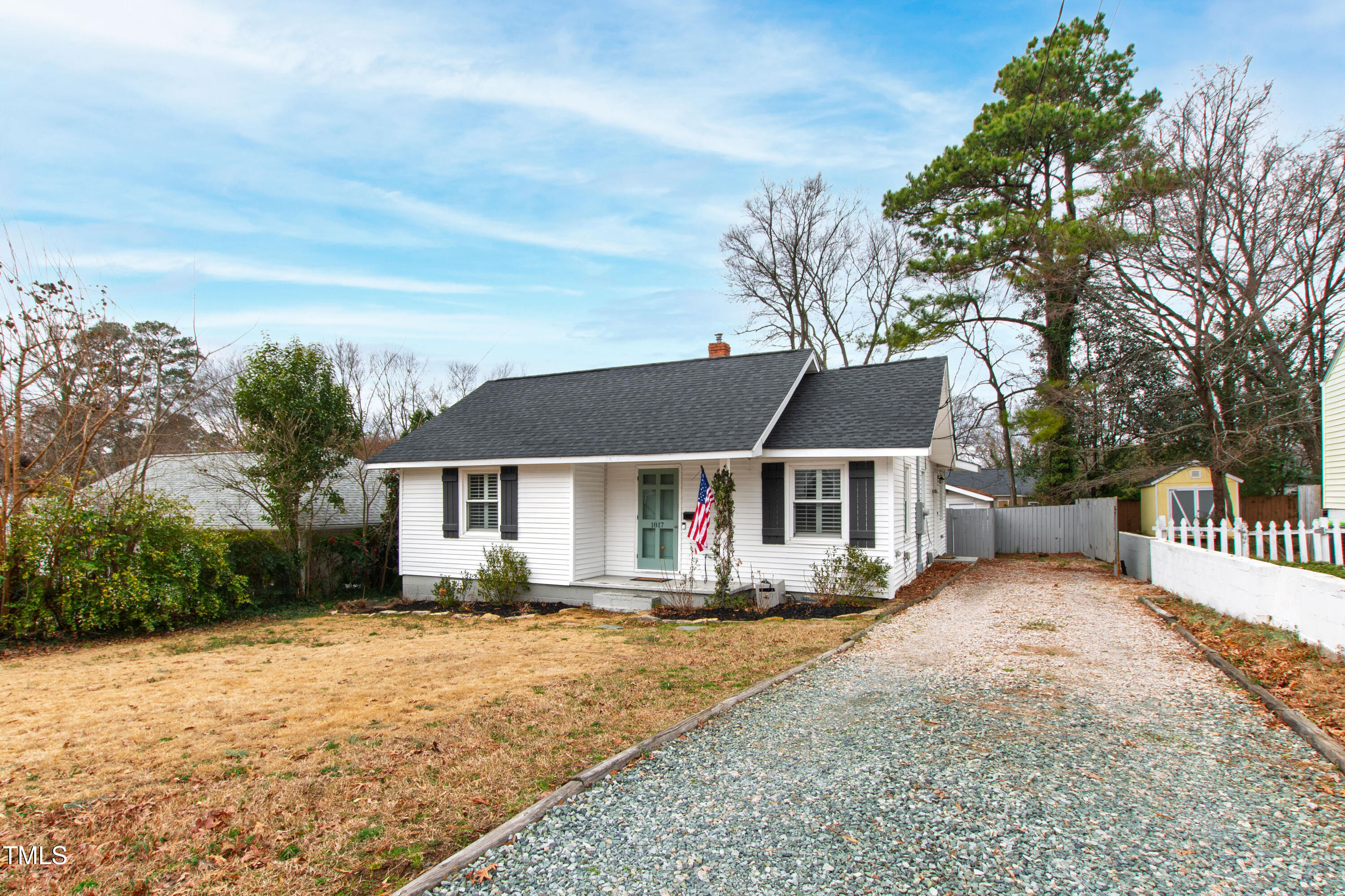 1817 Rankin Street Raleigh, NC 27604 - Photo 30 of 31 front view of a house with a yard