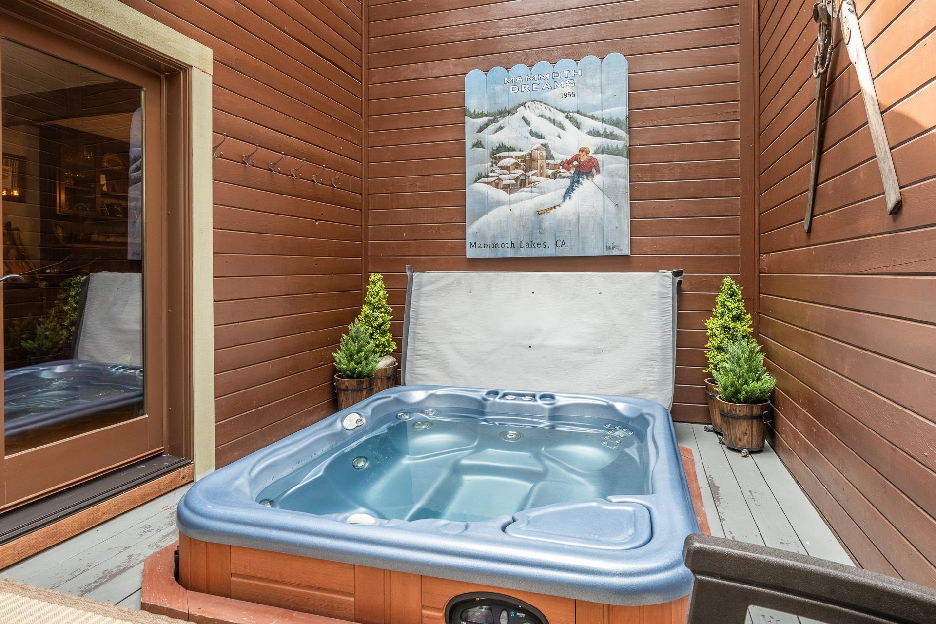 139 Ridgecrest Drive Mammoth Lakes, CA 93546 - Photo 21 of 65 Hot Tub set within an attached sunroom off the living room