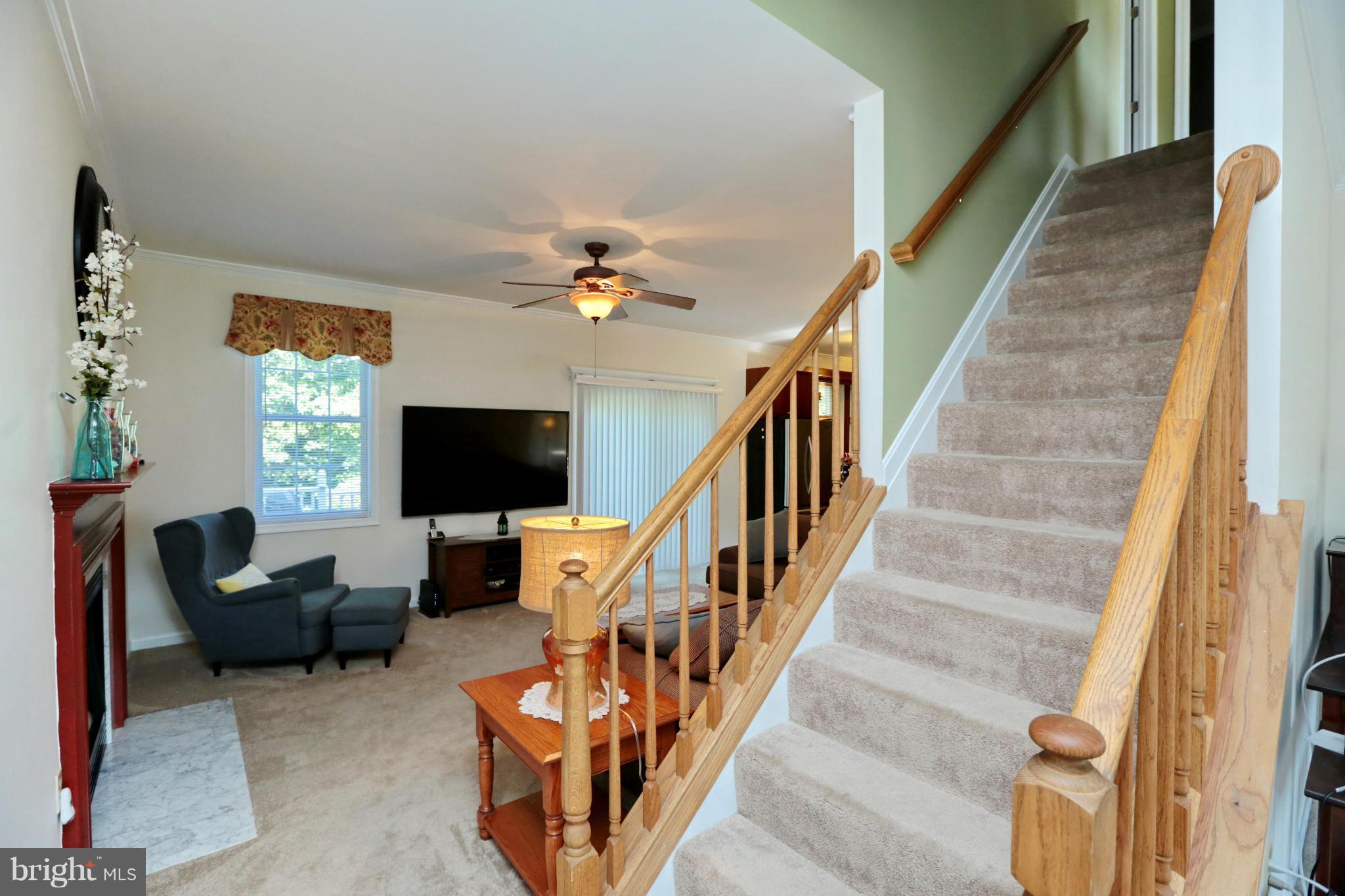 6865 Hawkins Gate Road La Plata, MD 20646 - Photo 12 of 30 "Side Stairs to Upper Level