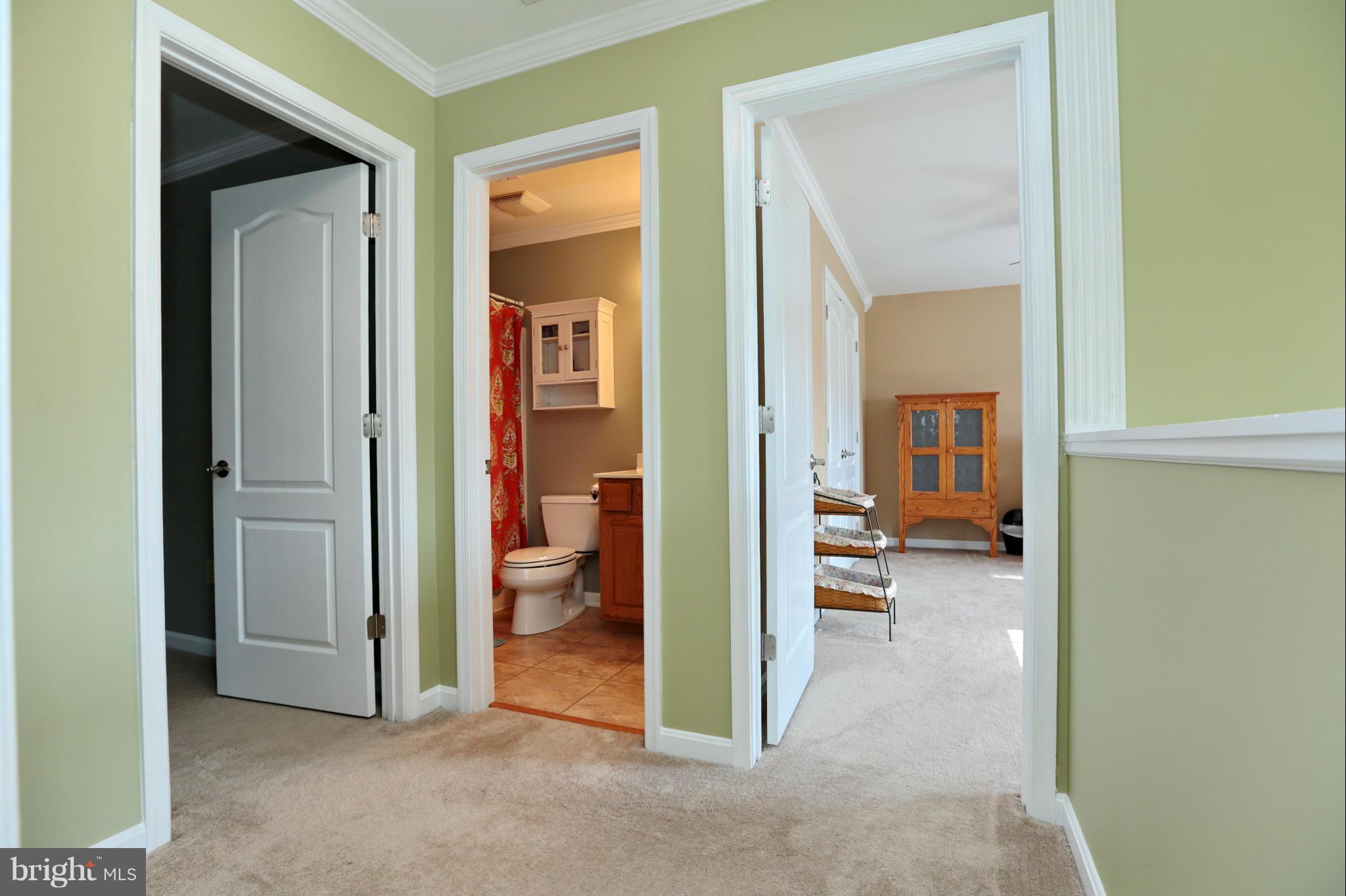 6865 Hawkins Gate Road La Plata, MD 20646 - Photo 19 of 30 Upper Level Hallway Bath