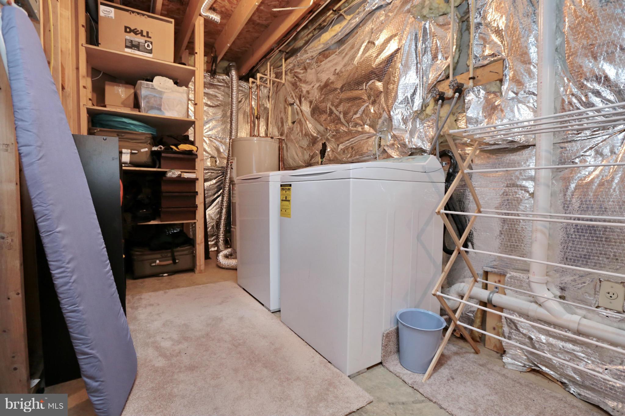 6865 Hawkins Gate Road La Plata, MD 20646 - Photo 24 of 30 Laundry & Unfinished Storage Area