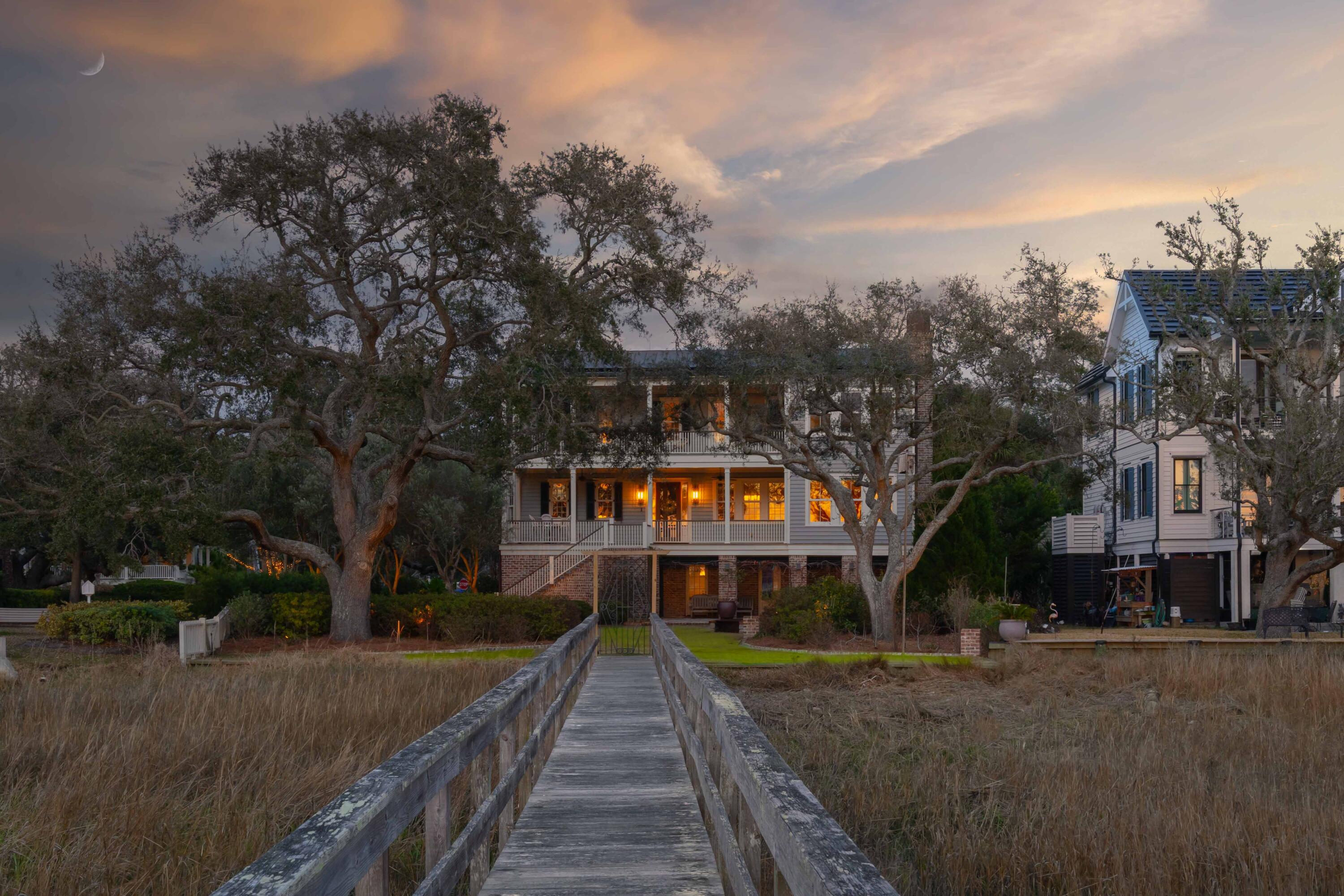 205 Ferry Street Mount Pleasant, SC 29464 - Photo 58 of 59 Home at Twilight