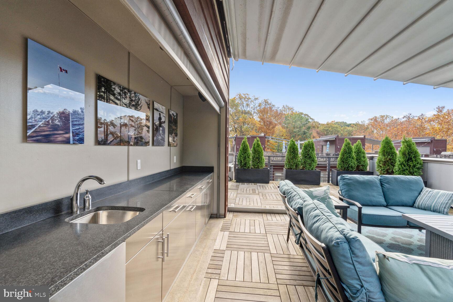 5127 Willet Bridge Road Bethesda, MD 20816 - Photo 25 of 30 Roof top kitchen