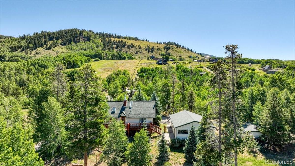 42 Aa Road Silverthorne, CO 80498 - Photo 39 of 50 an aerial view of a house with a yard