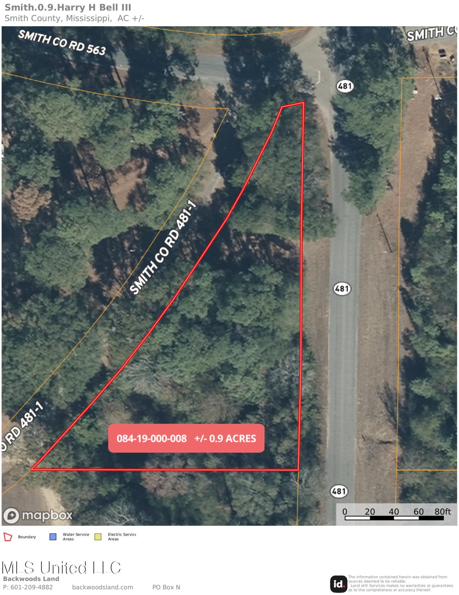 563 Smith Co Road Pulaski, MS 39152 - Photo 1 of 2 Land ID map