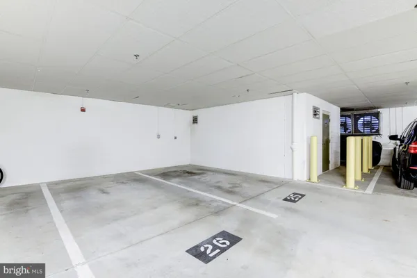 a view of livingroom with refrigerator