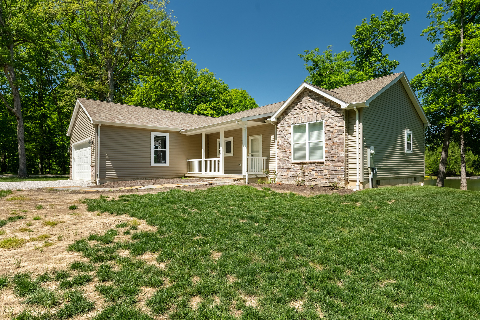 18562 East Hill Street Mount Vernon, IL 62864 - Photo 43 of 43 a view of a house with a yard