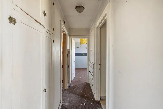 a view of a lake with a nearby beach