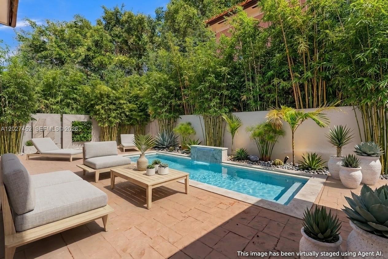 6284 Southwest 26th Street Miami, FL 33155 - Photo 70 of 74 backyard rendering