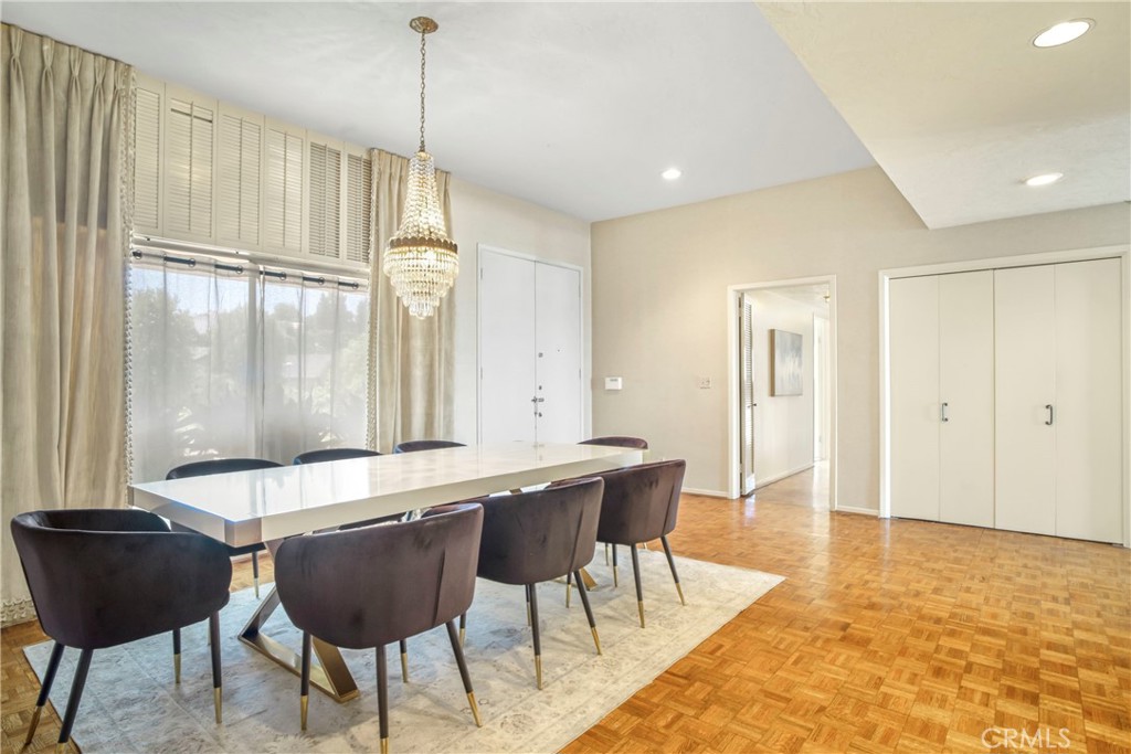 16355 Tudor Drive Encino, CA 91436 - Photo 5 of 51 a dining room with furniture and window