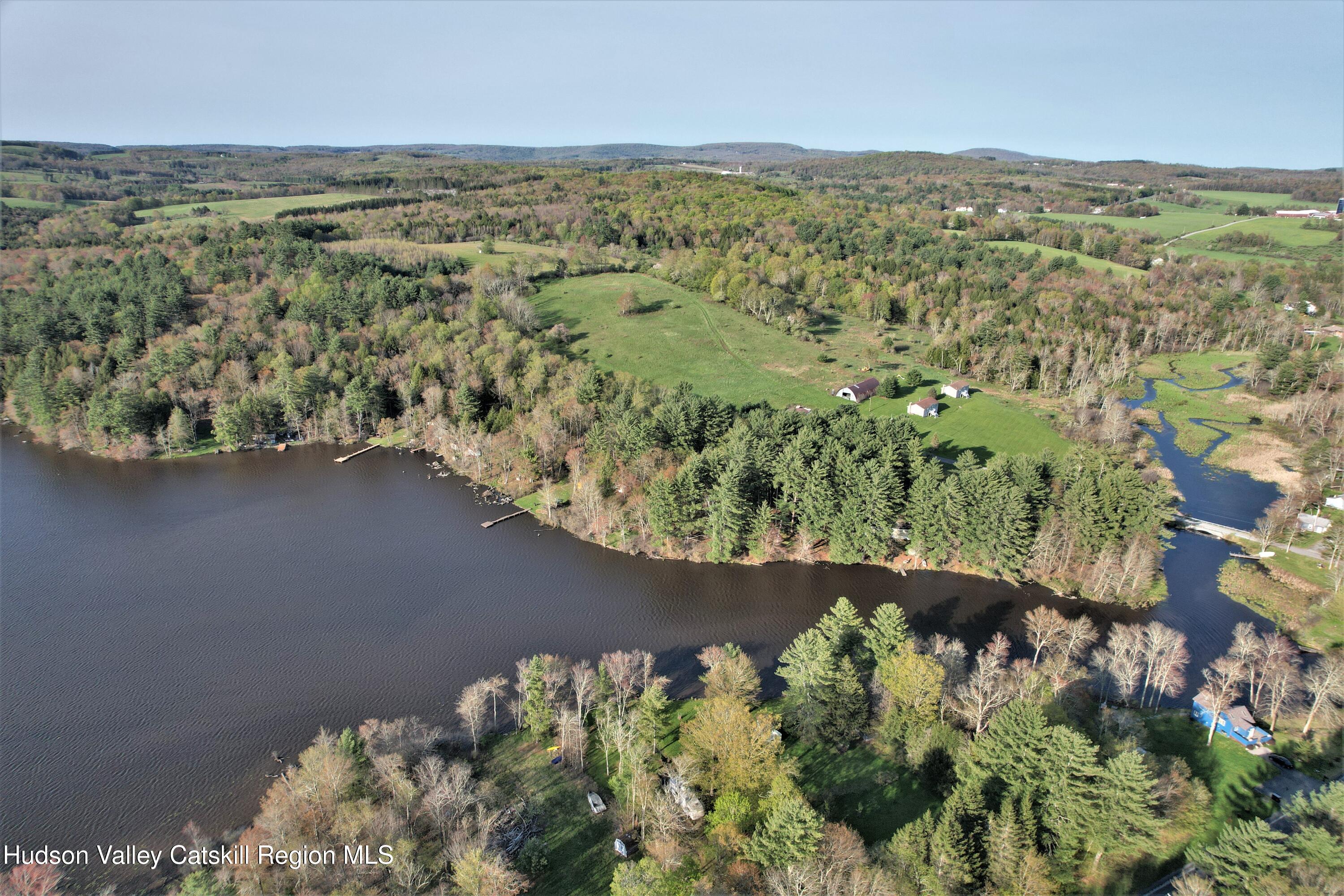 25 George Segar Road Bethel, NY 12783 - Photo 26 of 28 an aerial view of a houses with a yard