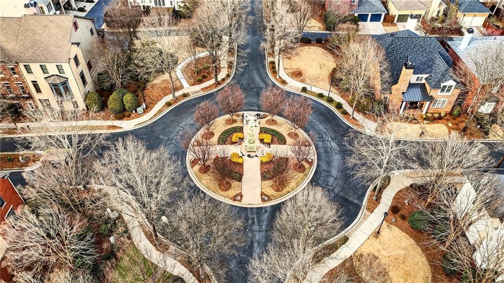 455 High Pointe Trail Roswell, GA 30076 - Photo 39 of 46 an aerial view of a swimming pool
