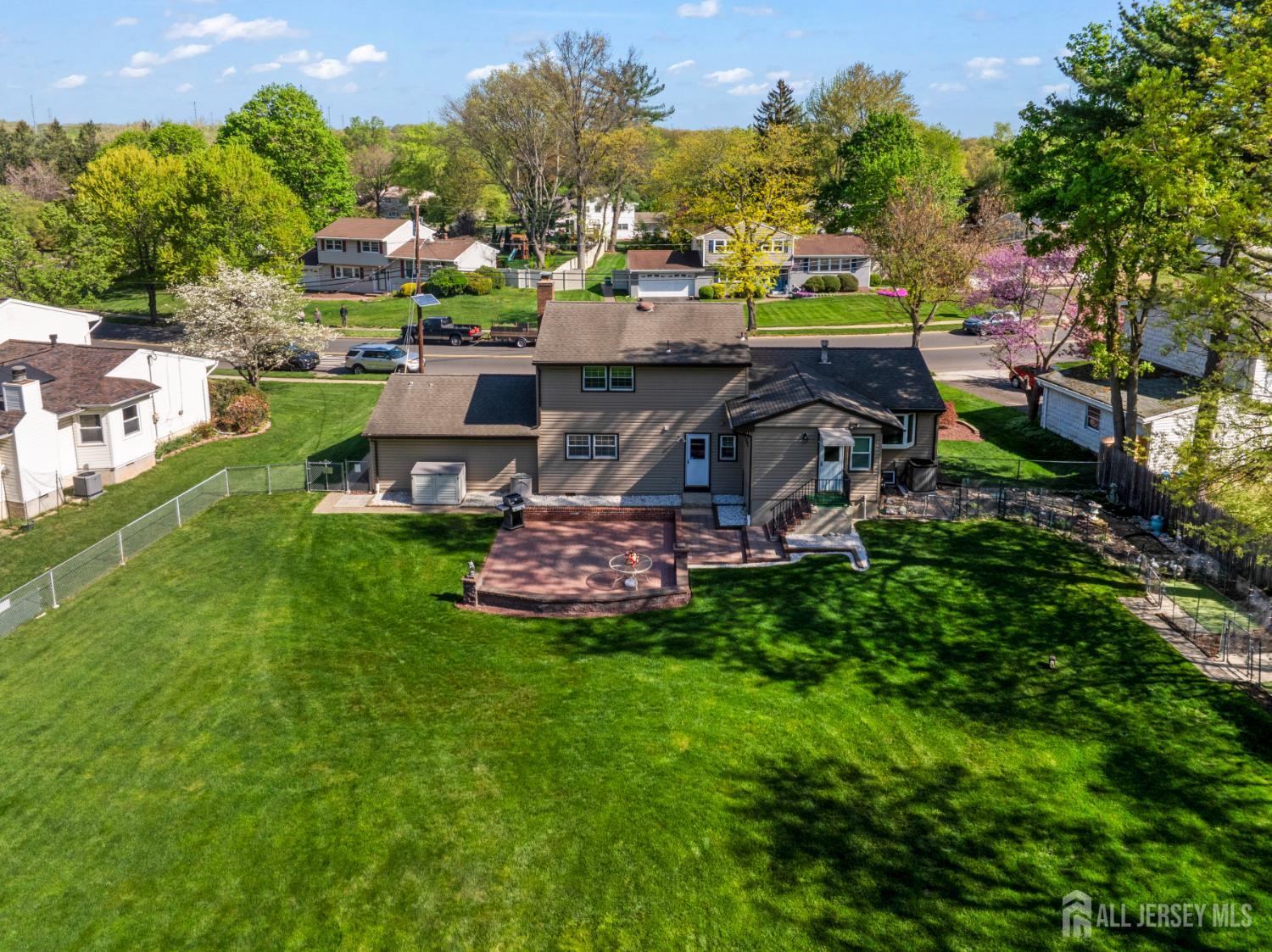 12 Sullivan Way East Brunswick, NJ 08816 - Photo 7 of 40 an aerial view of a house with a garden