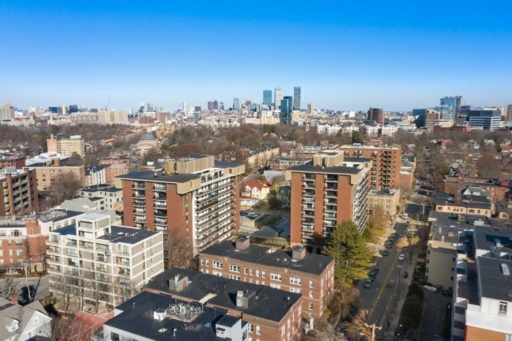 60 Longwood Avenue, Unit 802 Brookline, MA 02446 - Photo 14 of 16 a view of a city with tall buildings