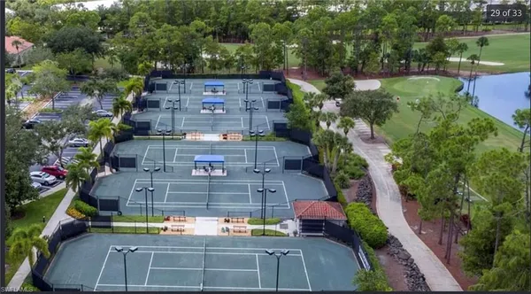 a view of a multi story building