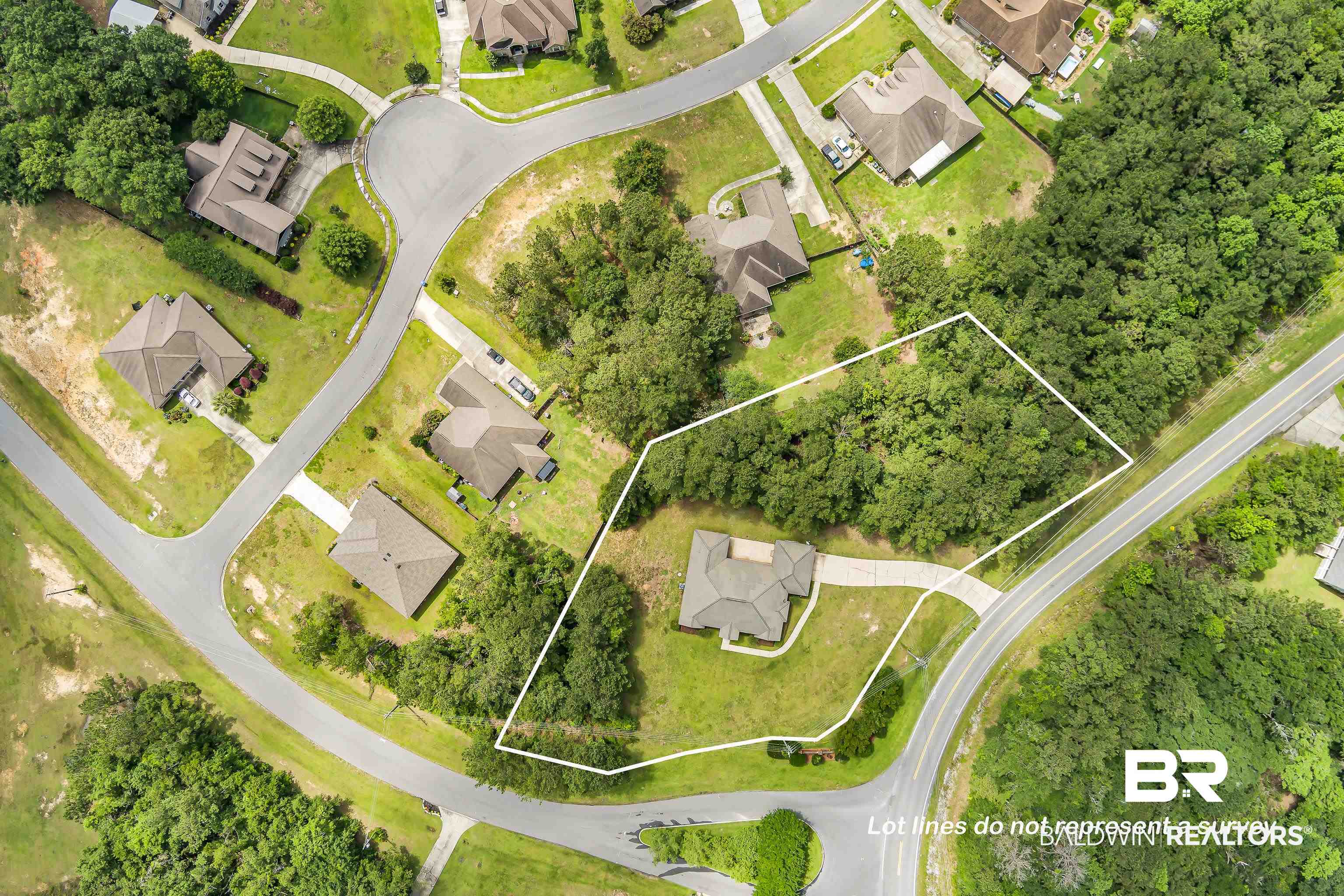 7495 Bromley Road Bay Minette, AL 36507 - Photo 5 of 31 Outline of Property
