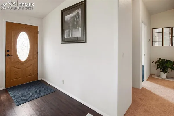 a utility room with furniture