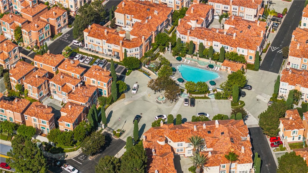 6 Arese Aisle Irvine, CA 92606 - Photo 36 of 38 an aerial view of a houses with yard