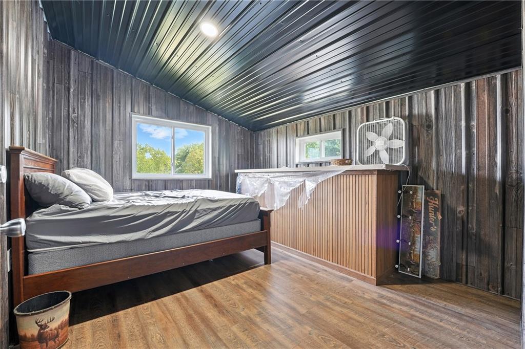 246 Lyons Road Stoneboro, PA 16153 - Photo 25 of 40 a bed room with a bed and a window