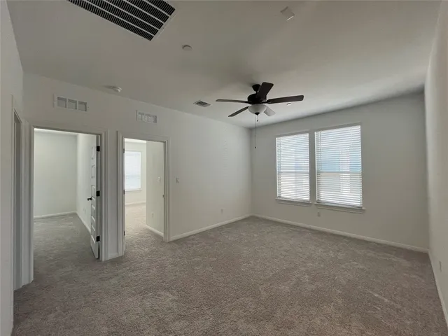 a bathroom with a double vanity sink a and mirror