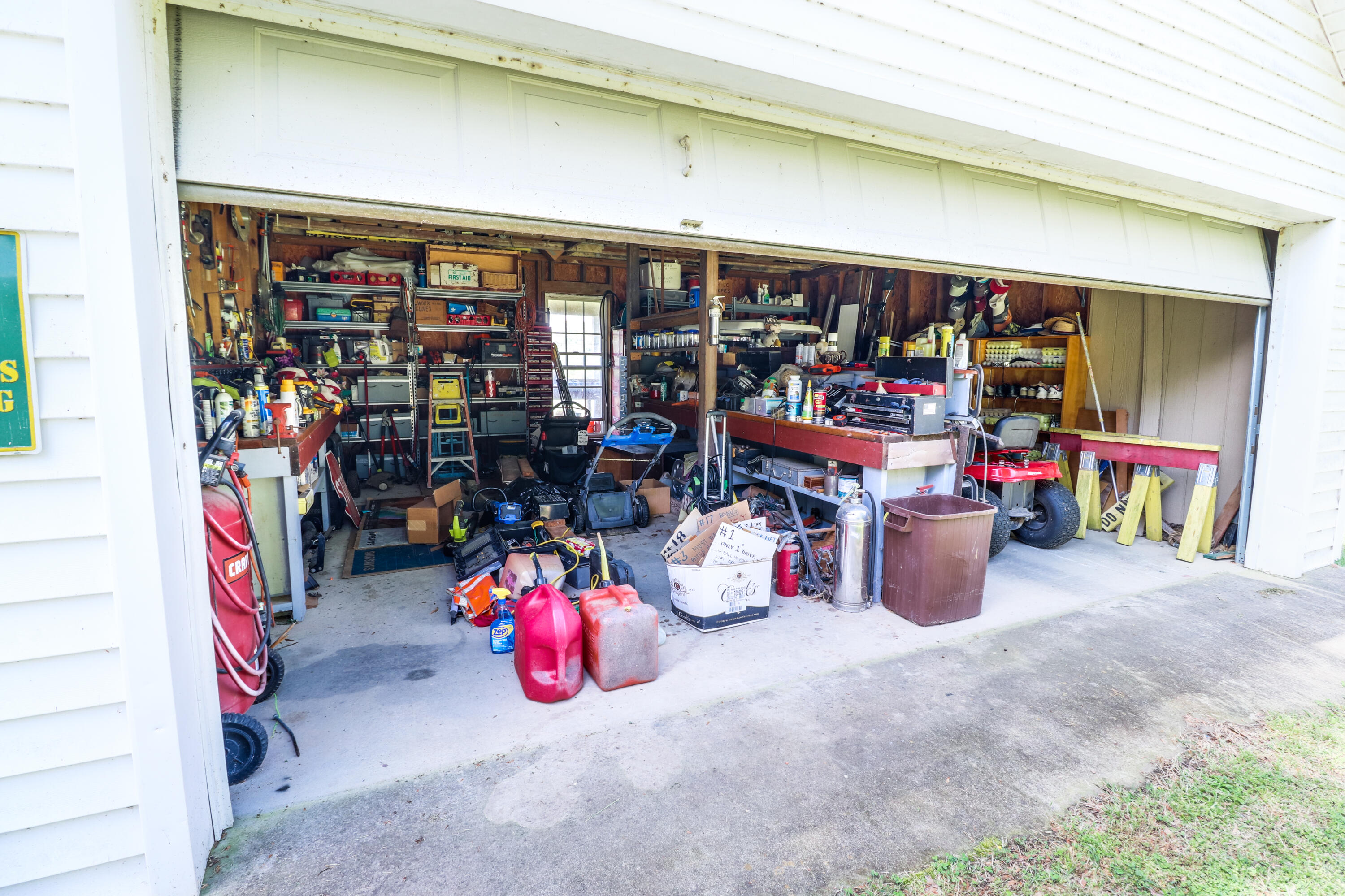4645 Double Branches Road Lincolnton, GA 30817 - Photo 39 of 63 inside 2 car garage/workshop