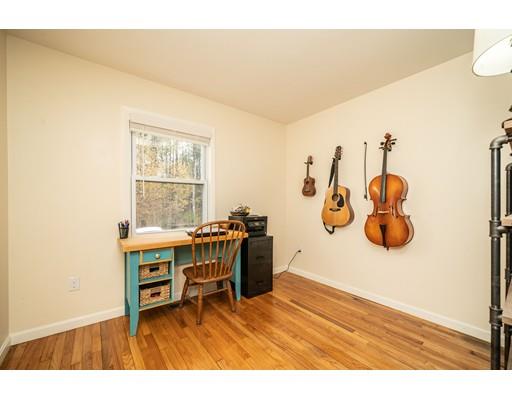11 Enfield Road Pelham, MA 01002 - Photo 17 of 28 a view of workspace with wooden floor
