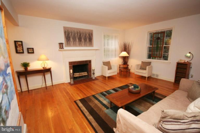 9220 Whitney Street Silver Spring, MD 20901 - Photo 4 of 30 a living room with furniture and a fireplace