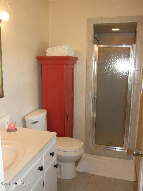 1111 Robin Hill Road Northwest Wilson, NC 27896 - Photo 39 of 41 MASTER BATH - UPDATED CERAMIC TILE FLOOR & SHOWER