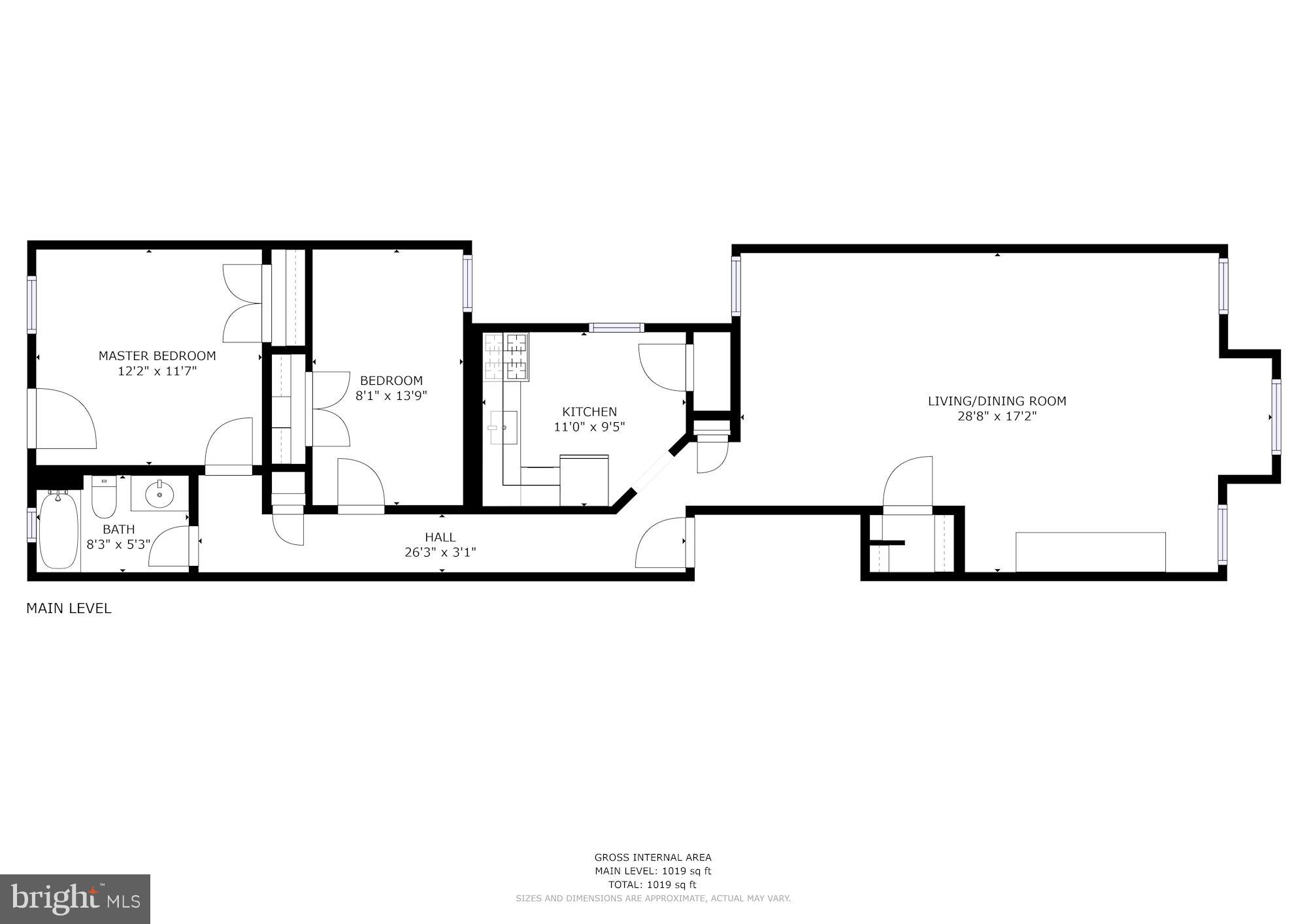 3022 R Street Northwest, Unit 3 Washington, DC 20007 - Photo 22 of 24 Floor plans for 3022 R Street, NW