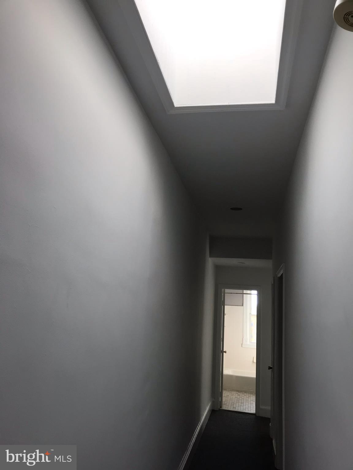 3022 R Street Northwest, Unit 3 Washington, DC 20007 - Photo 10 of 24 Skylight over hallway.
