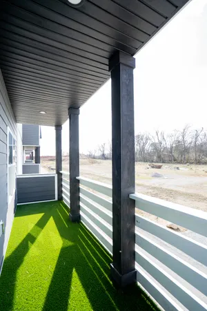 a view of swimming pool from a yard