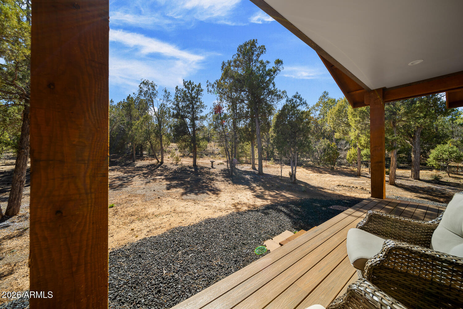 3160 North Eagle Landing Road Show Low, AZ 85901 - Photo 33 of 37 a view of a yard with tree s