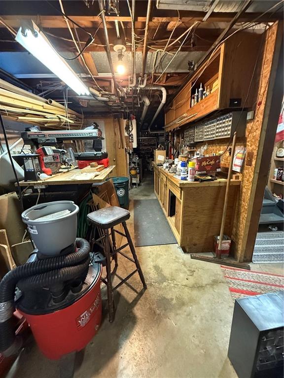 612 Methodist Road Greenville, PA 16125 - Photo 46 of 48 WORK SHOP AREA IN BASEMENT