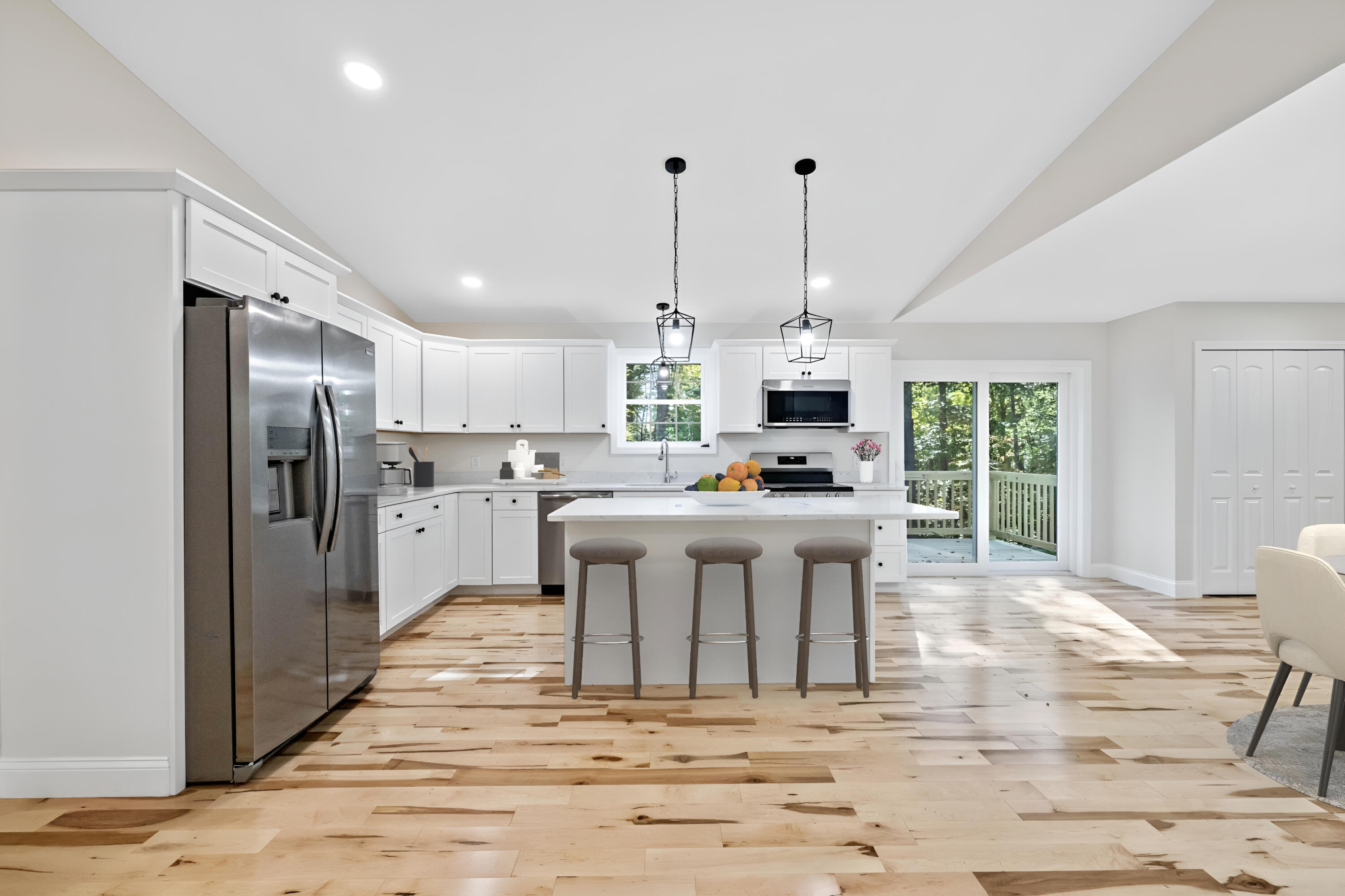 13 Quaker Lane Limerick, ME 04048 - Photo 12 of 57 LR to KIT staged