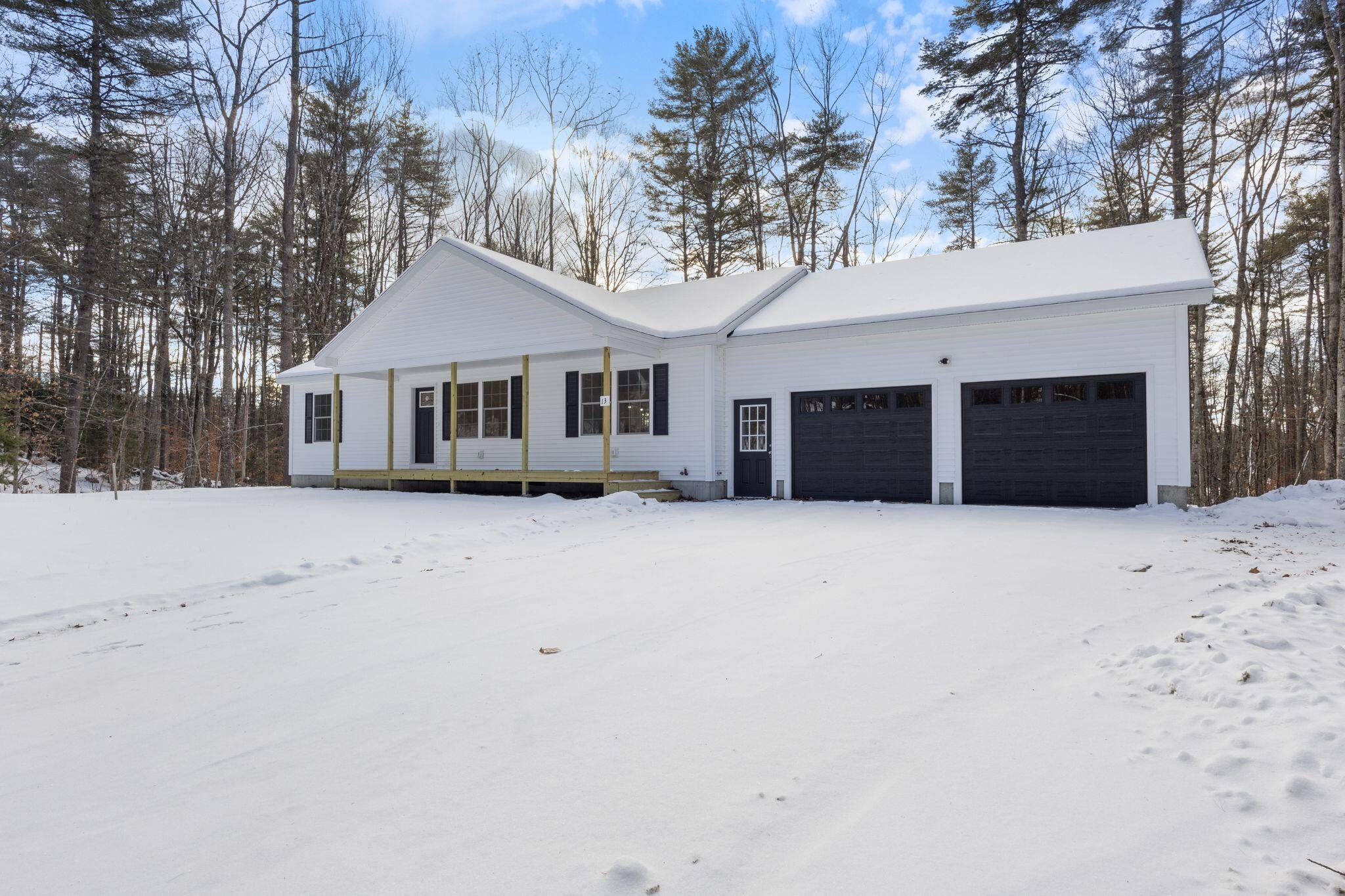 13 Quaker Lane Limerick, ME 04048 - Photo 2 of 57 Front of home with garage