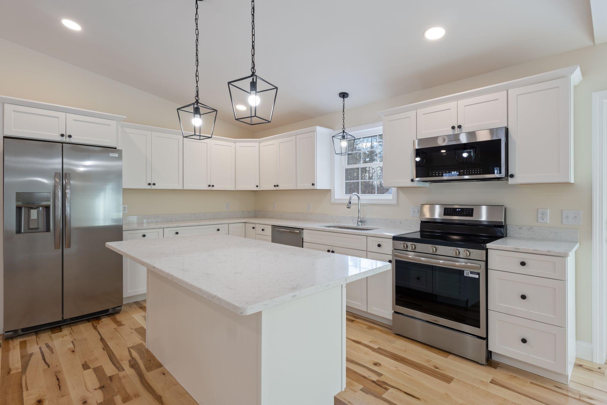 13 Quaker Lane Limerick, ME 04048 - Photo 8 of 57 Kitchen with quartz counters