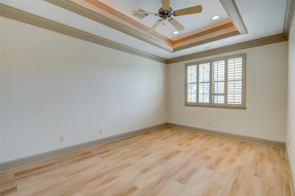 wooden floor in an empty room