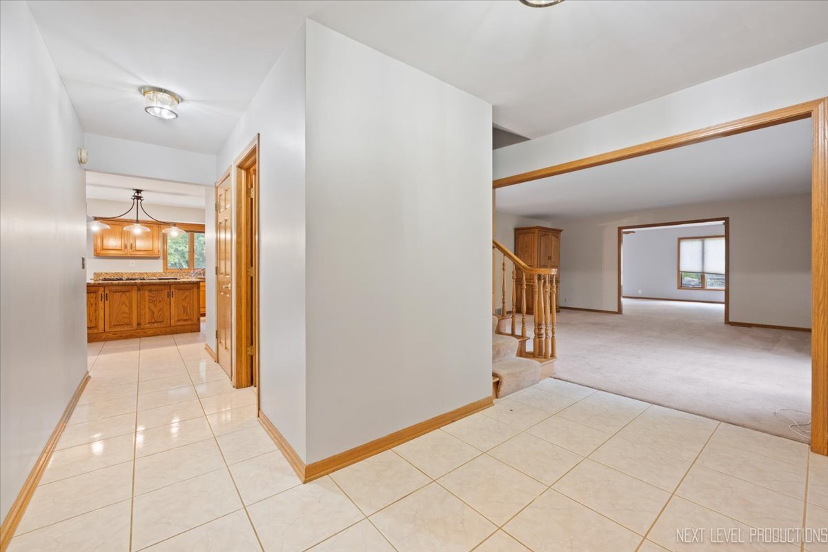 905 Merrill New Road Sugar Grove, IL 60554 - Photo 4 of 44 a view of hallway with livingroom and natural light