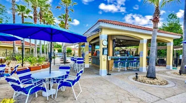 a view of street with tall buildings