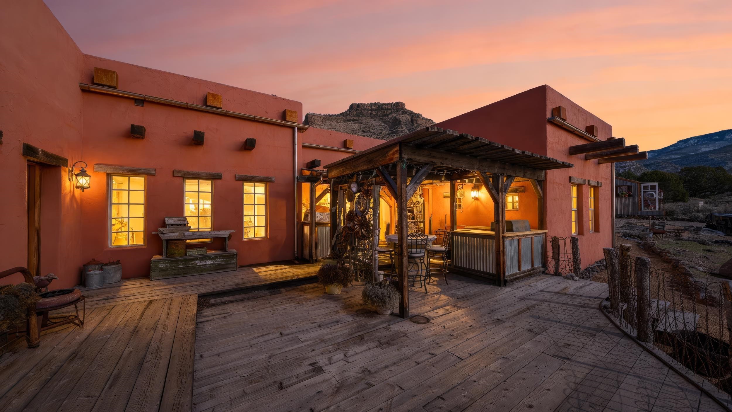 3989 Rapid Creek Road Palisade, CO 81526 - Photo 37 of 39 a view of living room with furniture and a flat screen tv