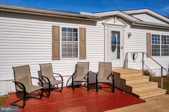 a view of a house with lounge chair